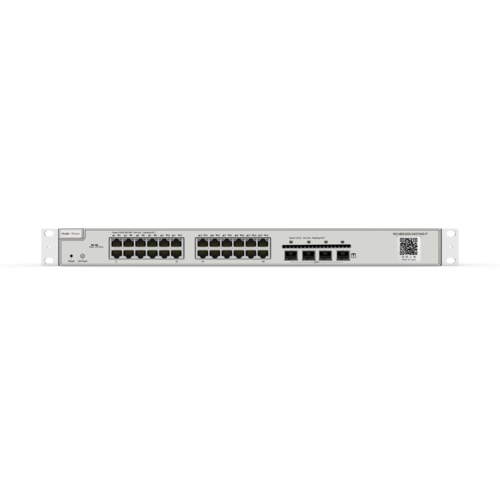 Коммутатор Ruijie Reyee RG-NBS3200-24GT4XS-P (24xGE PoE+, 4xSFP+, max PoE 370W, 19-inch Rack-mountable Stell Case)