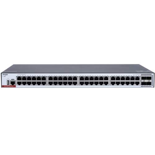 Коммутатор Ruijie RG-CS83-48GT4XS (48xGE, 4xSFP+, 1 x RJ45 console port, 1 x USB, Ruijie Cloud, L3)