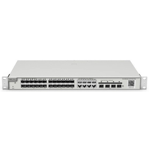 Коммутатор Ruijie Reyee RG-NBS3200-24SFP/8GT4XS (16xSFP, 8xSFP/GE, 4xSFP+, 19-inch Rack-mountable Stell Case)