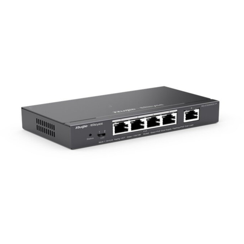 Коммутатор Ruijie Reyee RG-ES205GC-P (4xGE PoE+, 1xGE, max PoE 53W, Ruijie Cloud, Web Smart)