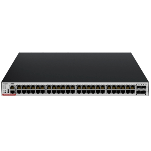 Коммутатор Ruijie RG-CS83-48GT4XS-PD (48xGE PoE/PoE+, 4xSFP+, 1 x RJ45 console port, 1 x RJ45 MGMT port, 1 x USB, max Po