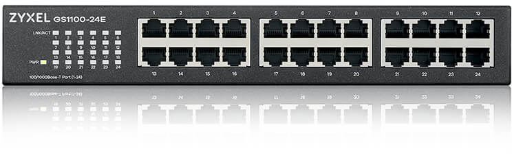 Комутатор ZYXEL GS1100-24E GS1100-24E-EU0103F фото1