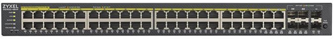Комутатор ZYXEL GS1920-48V2 GS1920-48V2-EU0101F (44xGE, 4xGE/SFP, 2хSFP, Smart, NebulaFlex) фото1