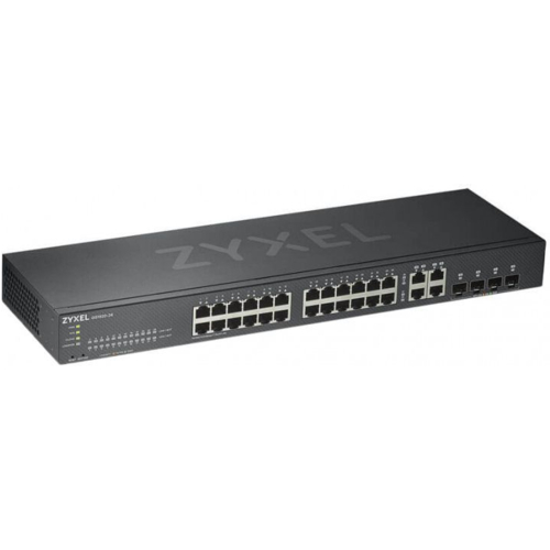 Коммутатор ZYXEL GS1920-24V2 GS1920-24V2-EU0101F (24xGE, 4xGE/SFP, Smart,NebulaFlex)