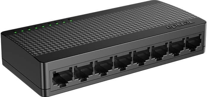 Комутатор Tenda SG108M (8port 10/100/1000BaseT, desktop) фото1