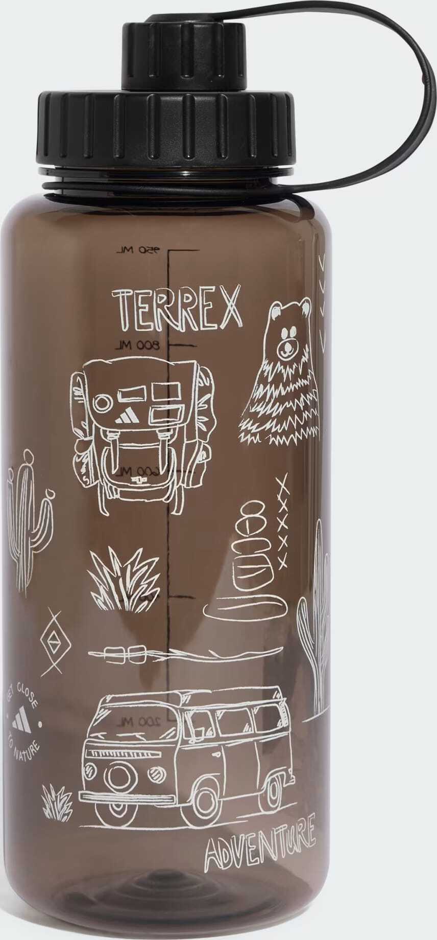 Пляшка Adidas TRIT BOTTLE для води 1л. коричневий (JN4256) фото1