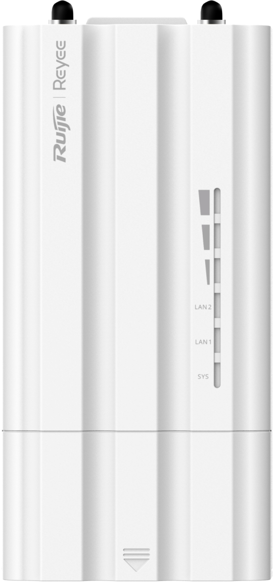 Точка доступа Ruijie Reyee PTMP базовая станция, 5Ghz, 867 Mbps, 2xGE PoE, IP65 (RG-AirMetro550G-B)
