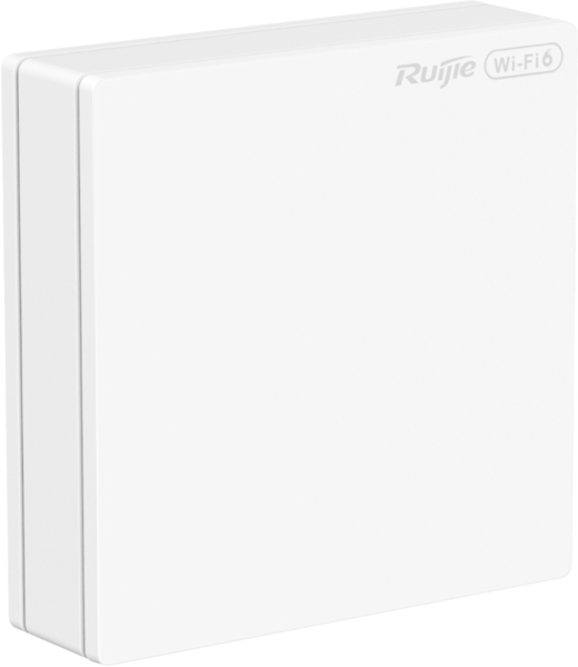 Точка доступу Ruijie Reyee AX3000, 1xGE PoE in, 1xGE, wall plate, PoE, L2/L3 (RG-RAP62-Wall-Lite)
