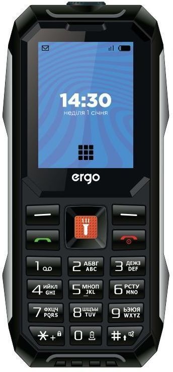Мобильный телефон Ergo E182 Dual Sim Black фото1