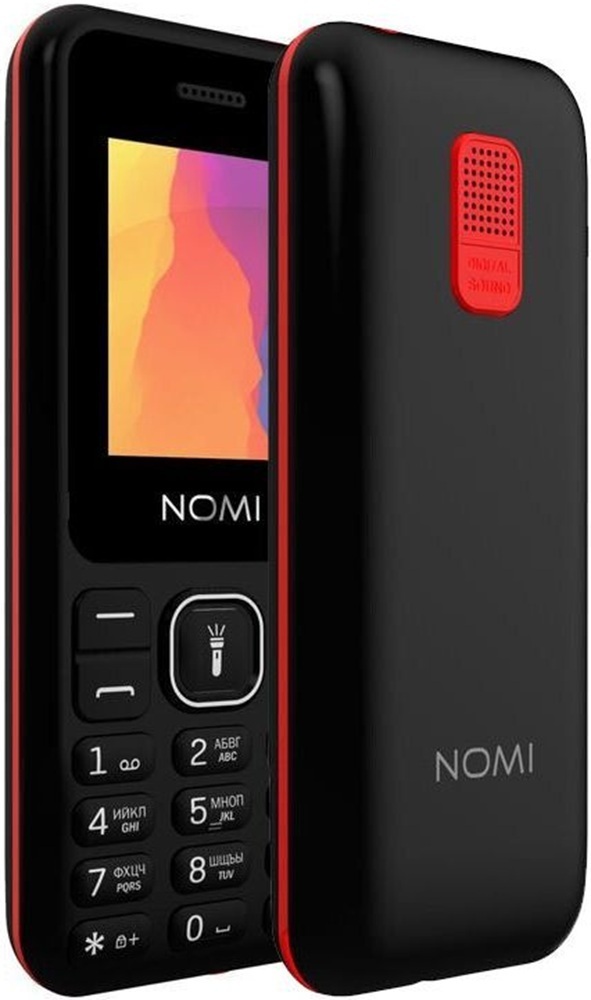 Мобильный телефон Nomi i1880 Dual Sim Red (956390)