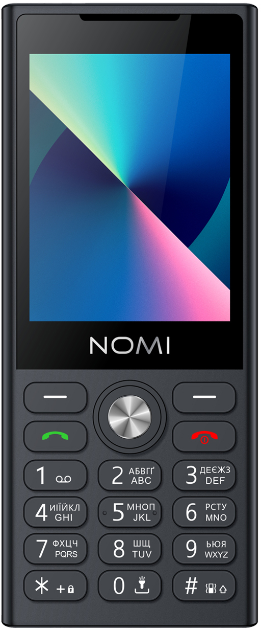 Мобильный телефон Nomi i2841 Black (i2841_Black) фото1