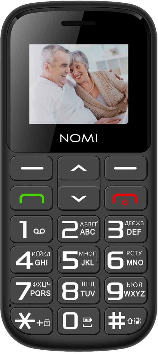 Мобильный телефон Nomi i1871 Dual Sim Black (i1871_Black) фото1