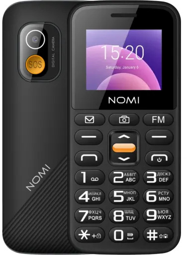Мобильный телефон Nomi i1820 Dual Sim Black (i1820_Black) фото1