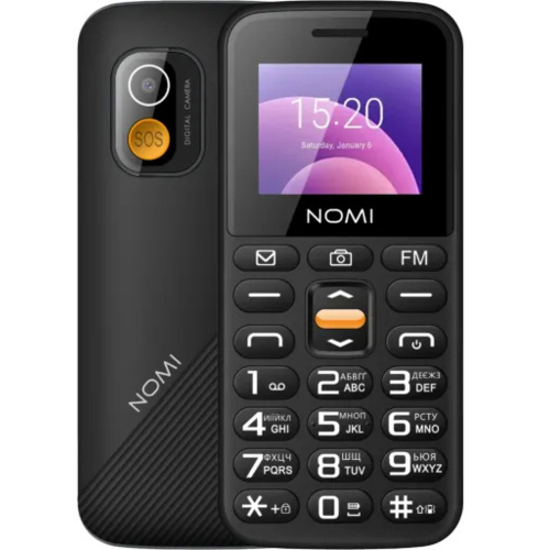 Мобильный телефон Nomi i1820 Dual Sim Black (1149696)