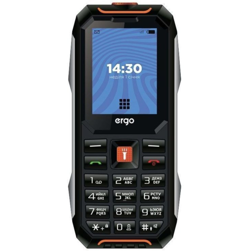 Мобильный телефон Ergo E182 Dual Sim Black Orange