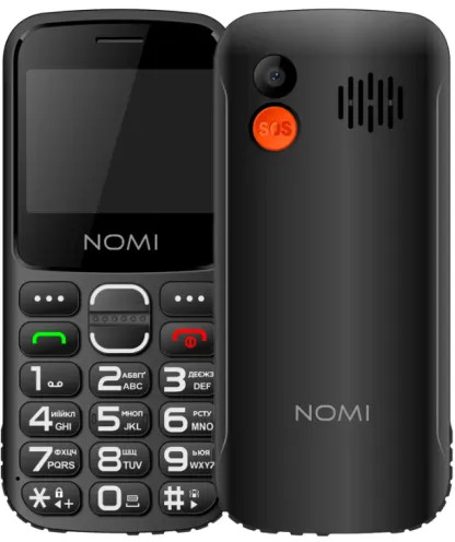 Мобильный телефон Nomi i2320 Dual Sim Black (i2320_Black) фото1