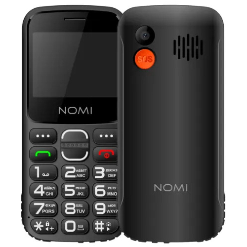 Мобильный телефон Nomi i2320 Dual Sim Black (1172796)