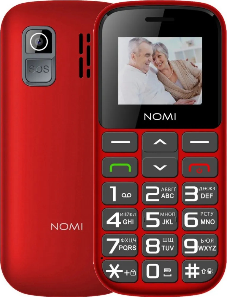 Мобильный телефон Nomi i1871 Dual Sim Red (i1871_Red) фото1