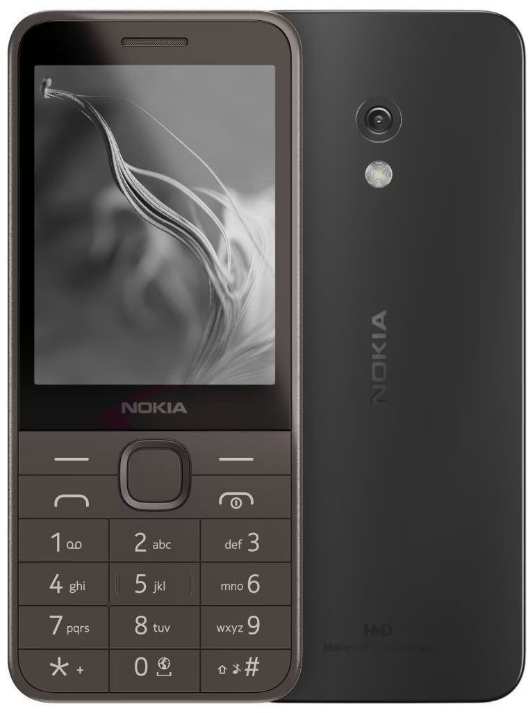 Мобильный телефон Nokia 235 4G 2024 Dual Sim Black фото1