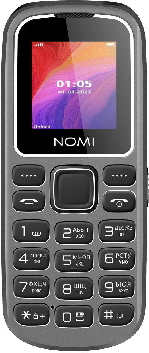 Мобильный телефон Nomi i1441 Dual Sim Grey (i1441_Grey) фото1