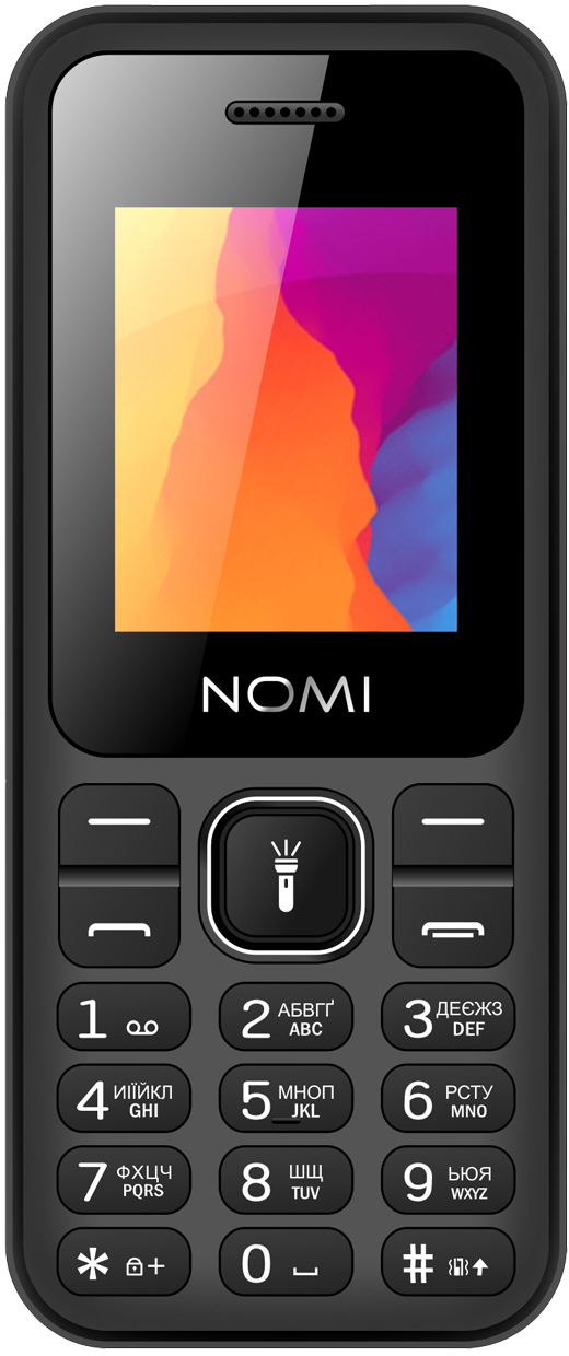Мобильный телефон Nomi i1880 Dual Sim Black (i1880_Black) фото1