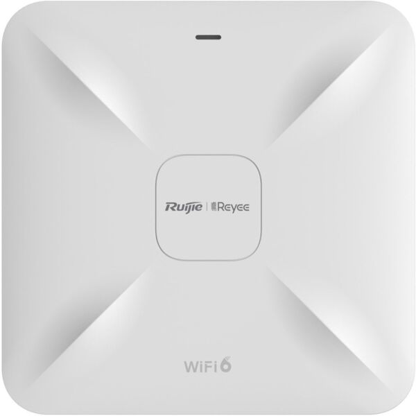 Точка доступу Ruijie Reyee AX1800, WiFi6, 2xGE, 2x2, 3dBi, MU-MIMO, PoE/DC (RG-RAP2260(G))