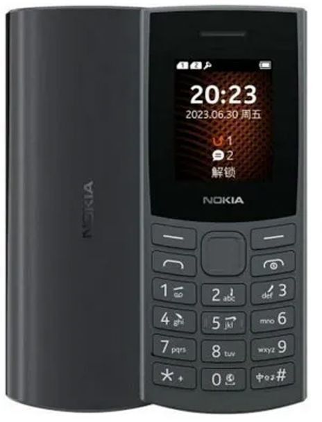 Мобильный телефон Nokia 105 2023 Charcoal (no charger) фото1