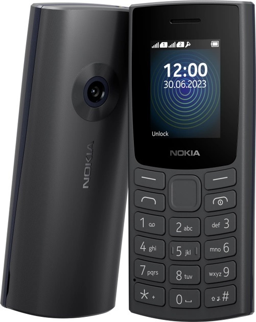 Мобільний телефон Nokia 110 2023 Dual Sim Charcoal (Nokia_110_2023_DS_Ch) фото1
