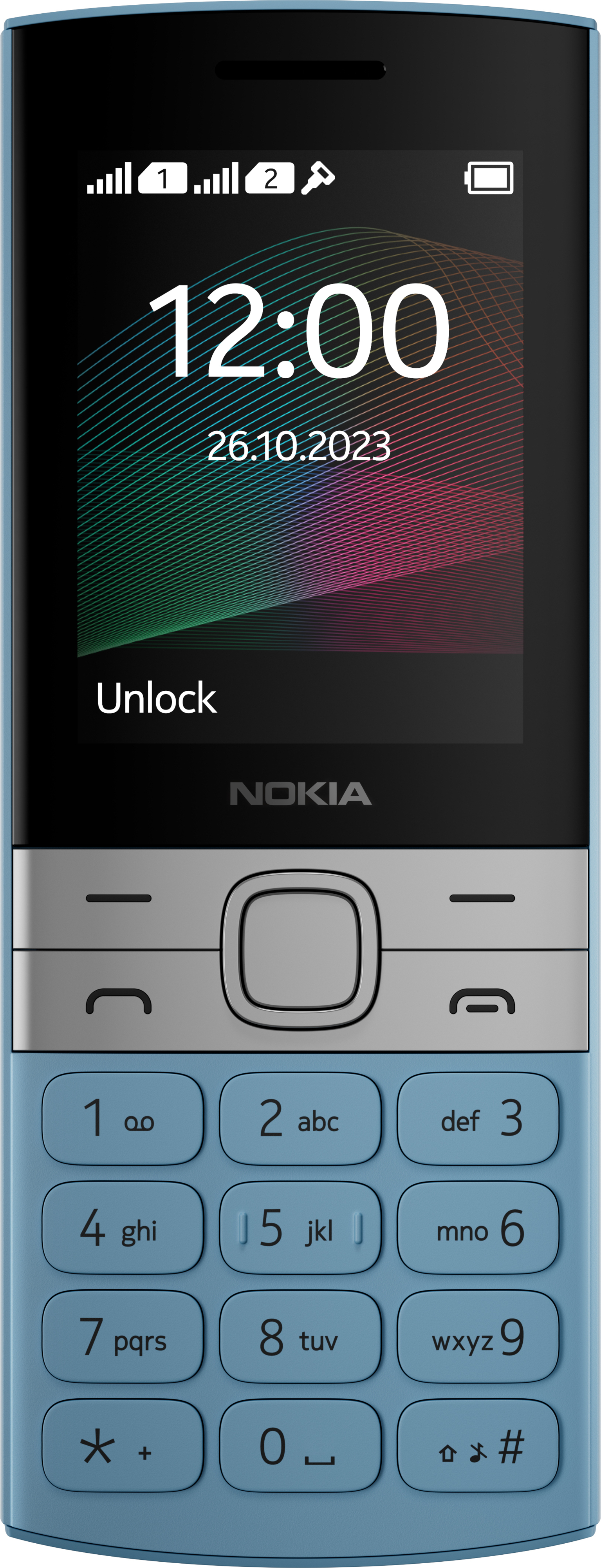 Мобільний телефон Nokia 150 2023 Dual Sim Blue (Nokia_150_2023_DS_Blue) фото1