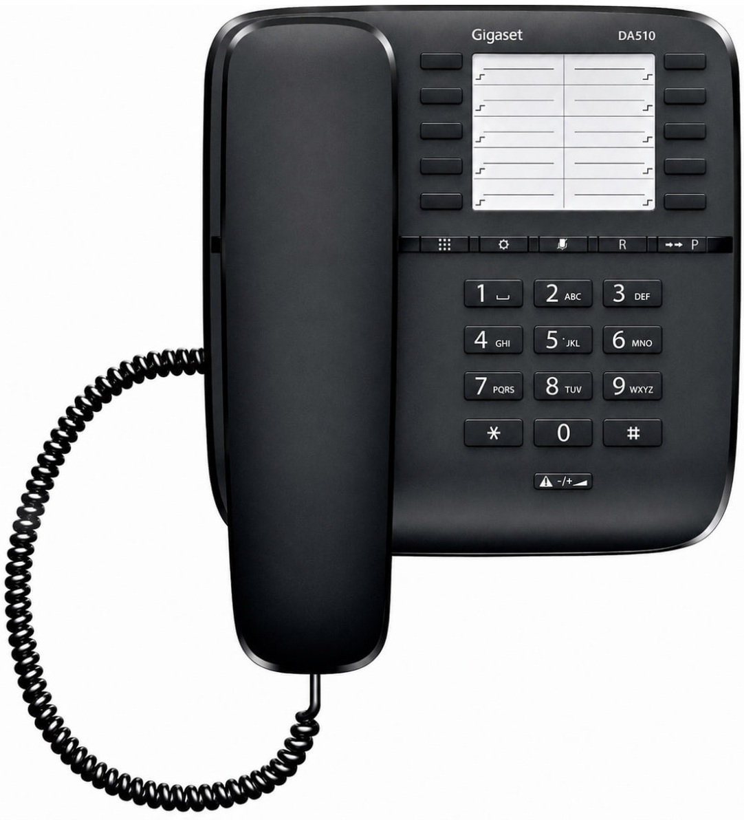 Дротовий телефон Gigaset DA510 Black (S30054-S6530-R601) фото1