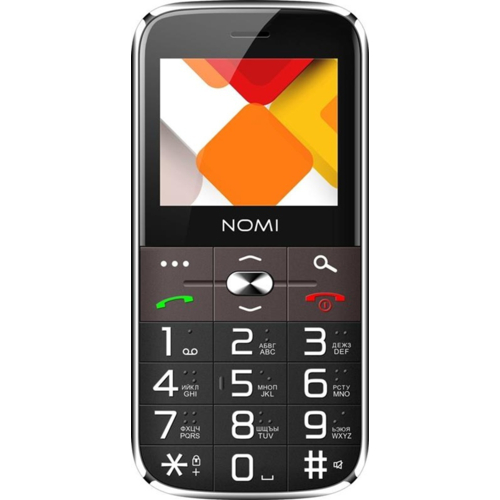 Мобильный телефон Nomi i220 Dual Sim Black (505594)