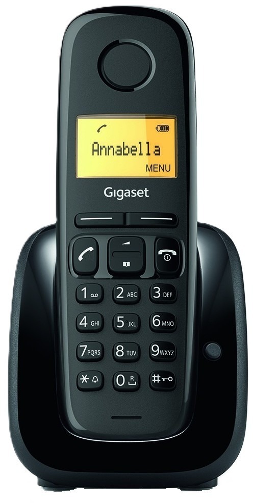 Радіотелефон DECT Gigaset A180 Black (S30852-H2807-R601) фото1