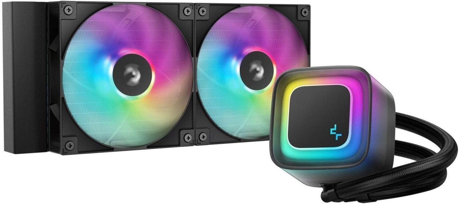 Система водного охлаждения DeepCool LE240 V2 (R-LE240-BKAMMC-G-2); Intel: 1851/1700/1200/1150/1151