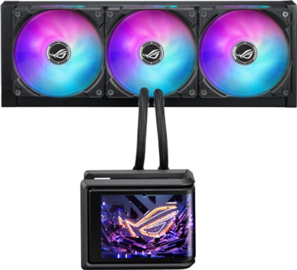 Система водного охлаждения Asus ROG Ryuo IV SLC 360 ARGB (90RC0151-B0EAY0), Intel:1851/1700, AMD:A