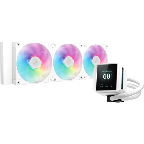 Система водного охлаждения DeepCool Mystique 360 ARGB White (R-LX360-WHDSNMCP-G-1), Intel: LGA1700