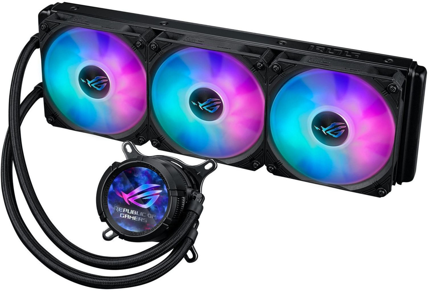 Система водного охлаждения Asus ROG Strix LC III 360 ARGB LCD (90RC00W1-M0UAY0), Intel:1150/1151/1