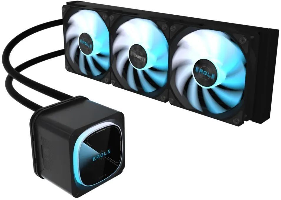 Система водного охлаждения Gigabyte Eagle 360, Intel:1150/1151/1152/1155/1156/1200/1700/1851, AMD:
