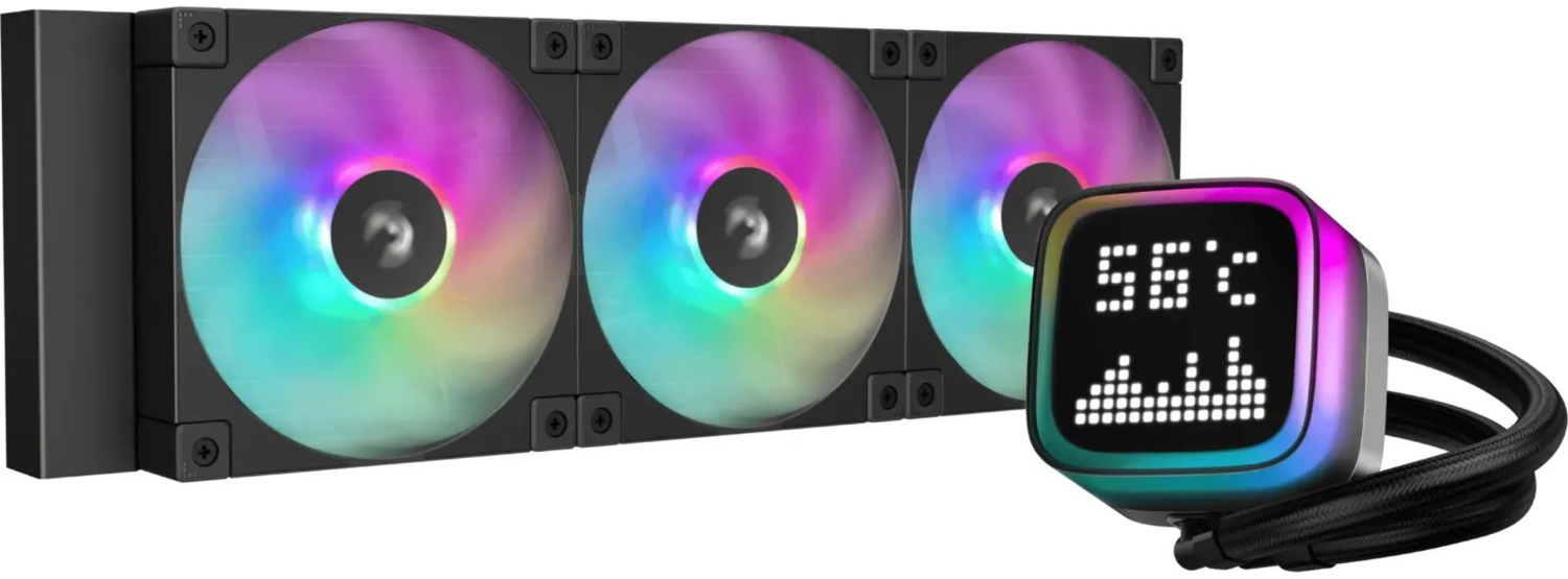Система водного охлаждения DeepCool LP360 ARGB Black (R-LP360-BKMSNC-G-1)