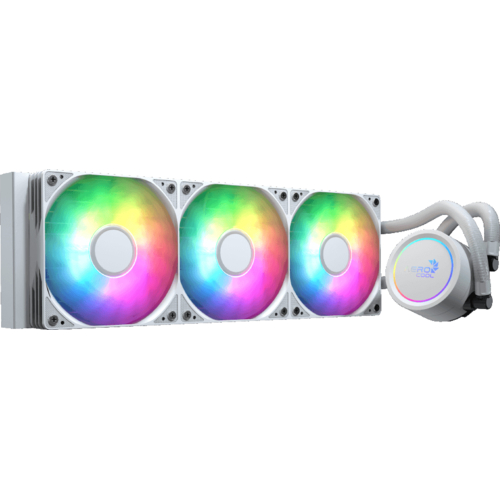 Система водного охлаждения AeroCool Abyss L360R White (ACLA-AB36117.21)
