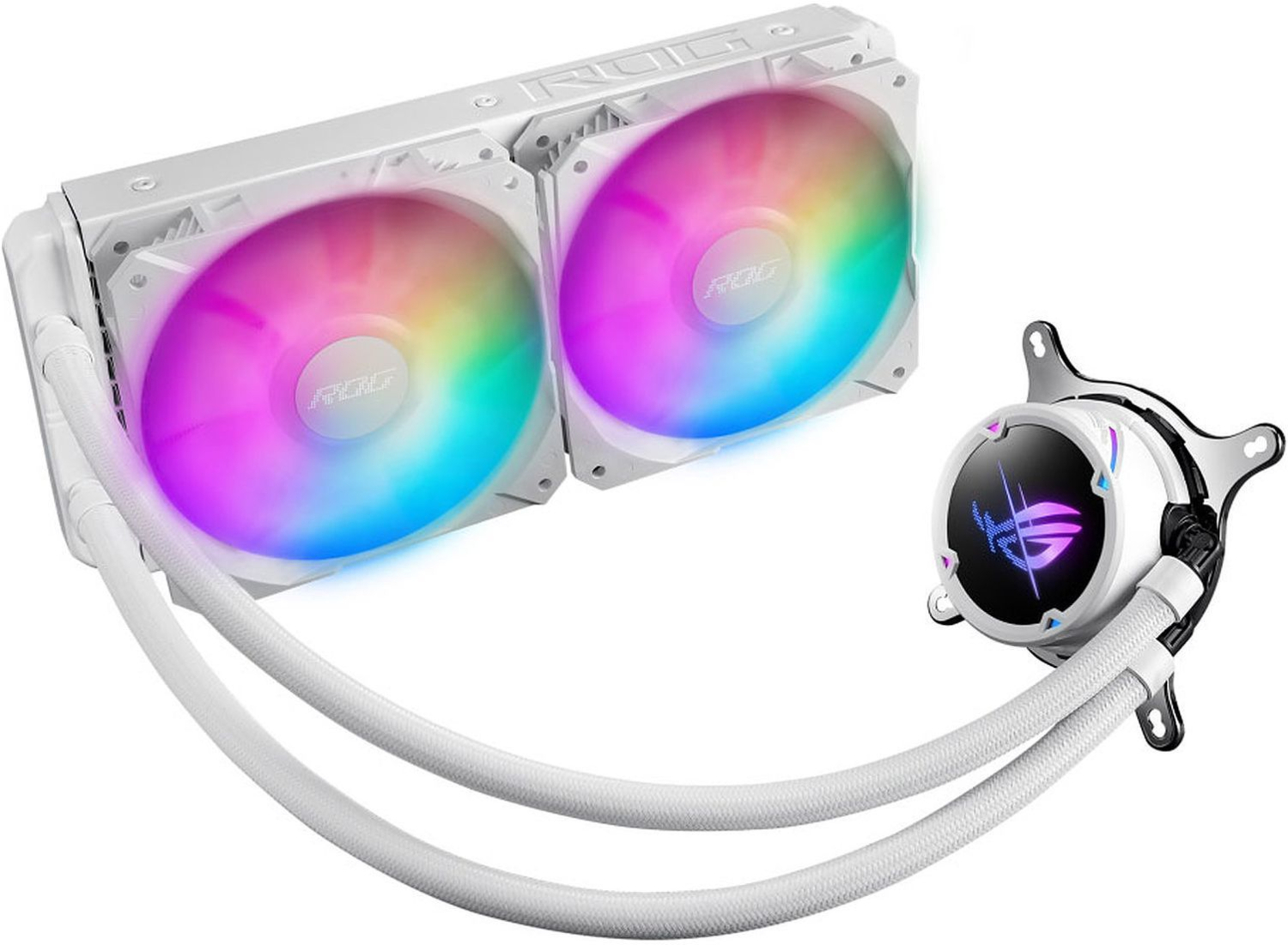 Система водного охлаждения Asus ROG Strix LC II 240 ARGB White Edition (90RC00E2-M0UAY4), Intel:11