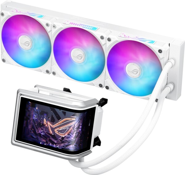 Система водного охлаждения Asus ROG Ryuo IV 360 ARGB White (90RC01N2-B0EAY0); Intel: 1851/1700/120