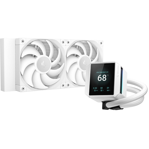 Система водного охлаждения DeepCool Mystique 240 White (R-LX240-WHDSNMP-G-1)