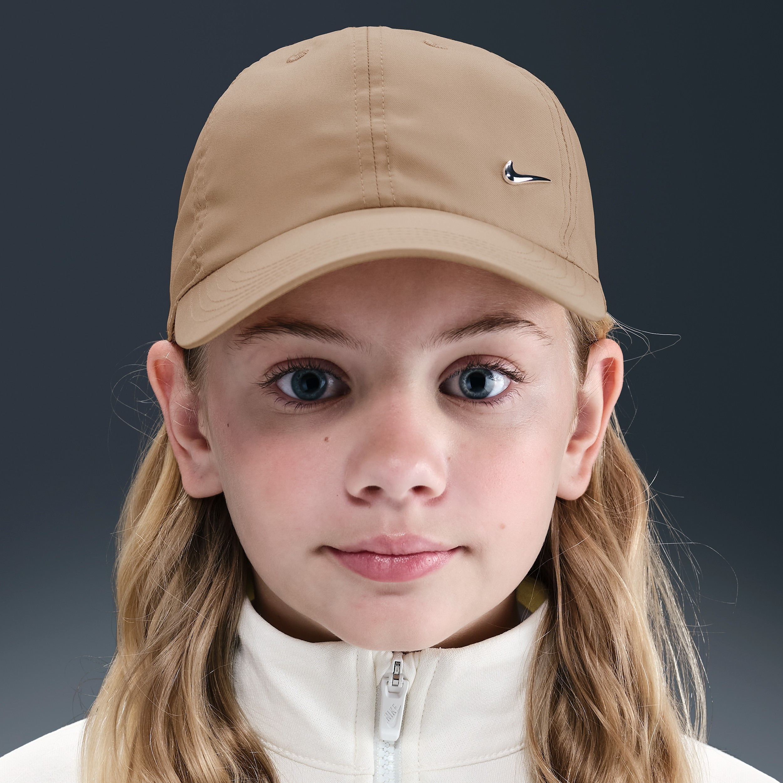 Кепка Nike K Df Club Cap Us Cb Mtswsh FB5064-200 OS бежевая фото1