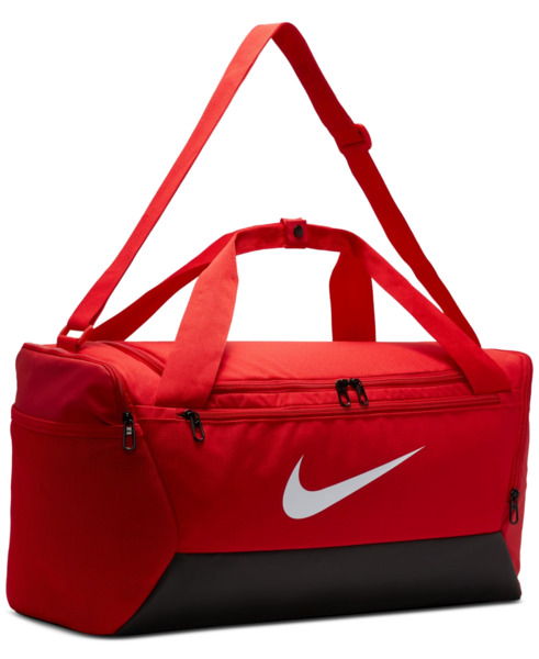 Сумка Nike Brsla S Duff - 9.5 41L DM3976-657 черная/красная фото