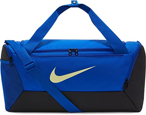 Сумка Nike Brsla S Duff 9.5 41L DM3976-405 чорна/синя фото1
