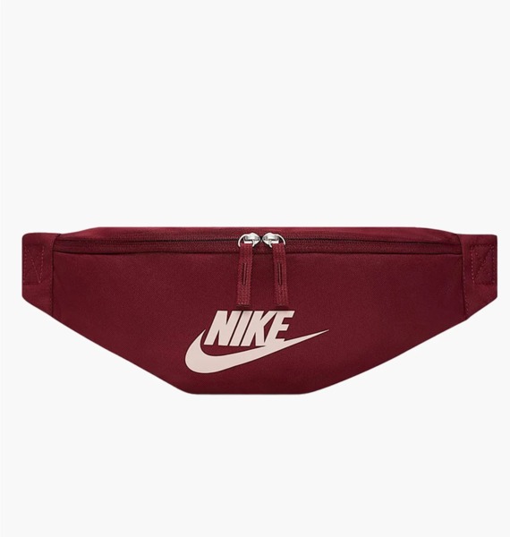 Сумка на пояс Nike Heritage Waistpack - Fa21 DB0490-638 бордовая