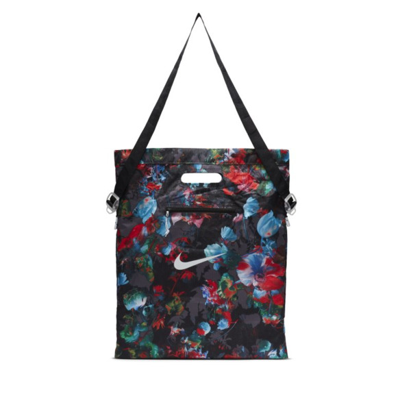 Сумка на плечо Nike Stash Tote - Aop DV3089-010 черная/красная/синяя фото