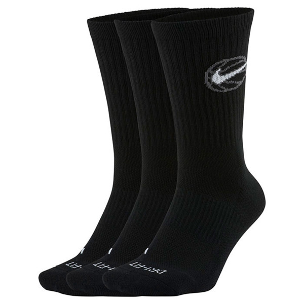 Набор носков Nike U Crew Everyday Bball 3Pr DA2123-010 42-46 3 шт черные
