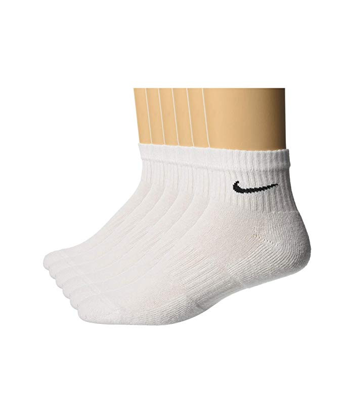 Носки Nike U Everyday Cush Ankl 6Pr-Bd SX7669-100 38-42 белые фото1