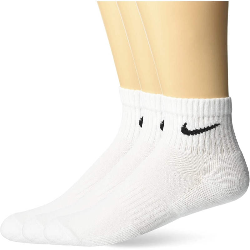 Набор носков Nike U Everyday Cush Ankle 3Pr SX7667-100 46-50 3 шт белые фото1